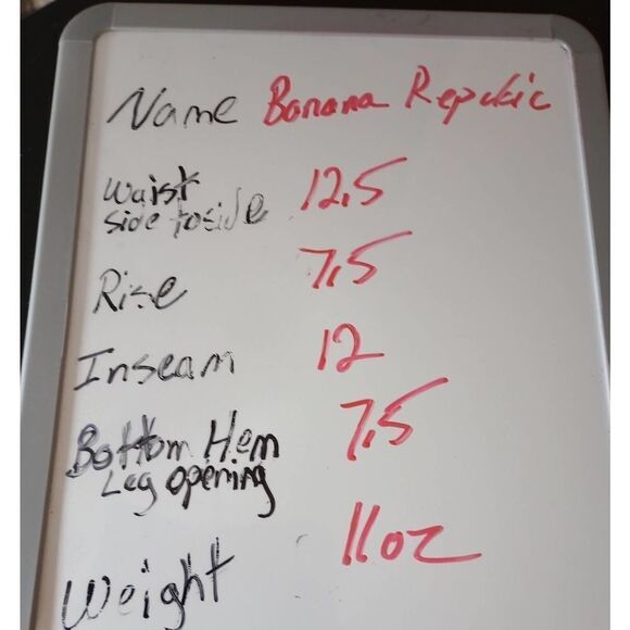 Banana Republic Shorts Ladies 0 25 Dark‎ Wash - Picture 5 of 5